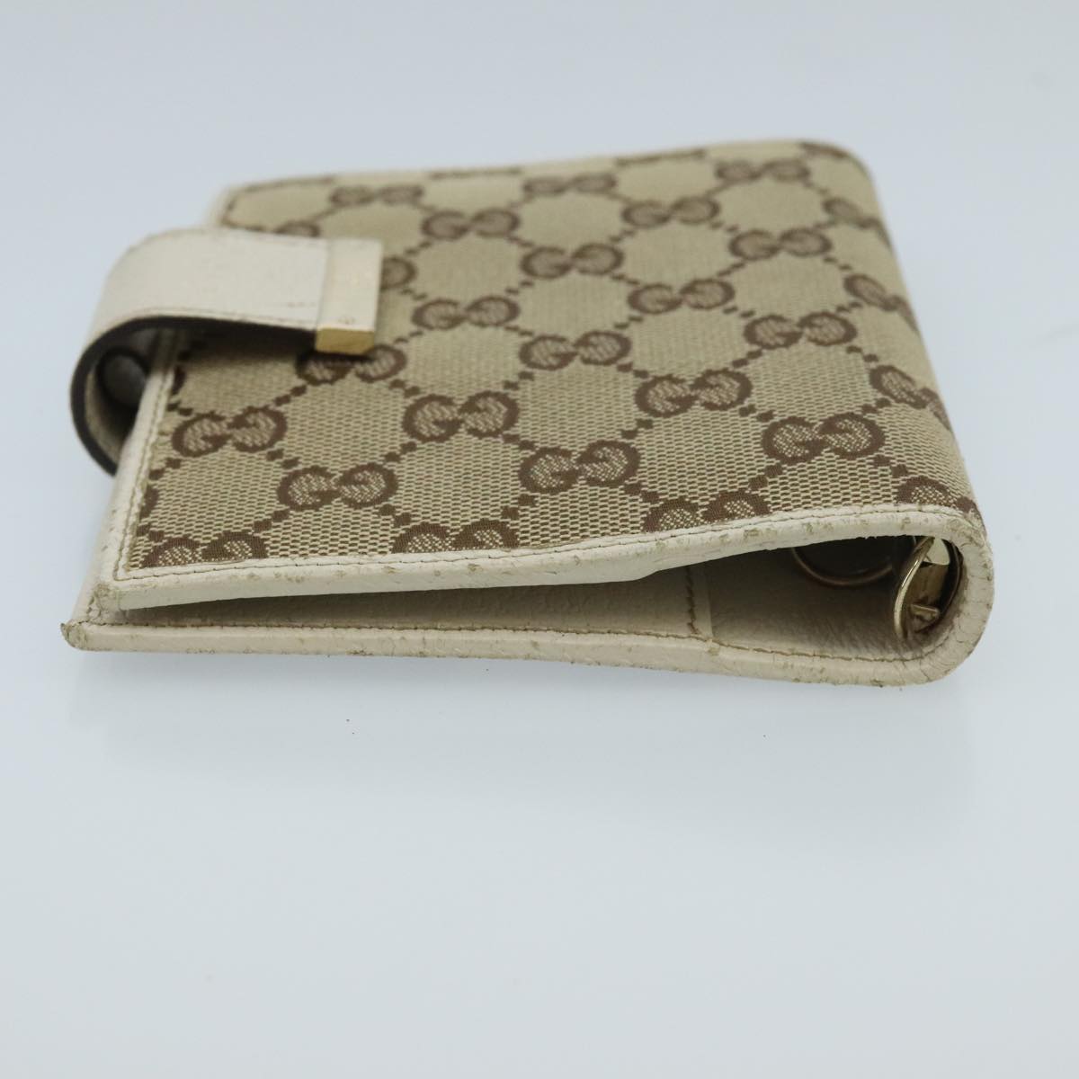 Gucci Couverture Agenda Beige Canvas Wallet  ()