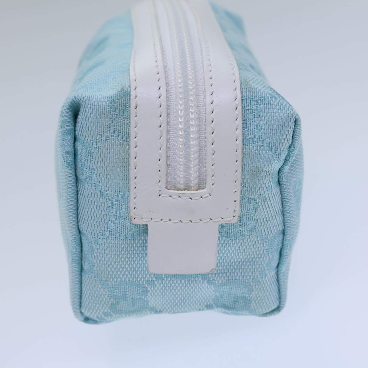 Gucci Gg Canvas Blue Canvas Clutch Bag ()