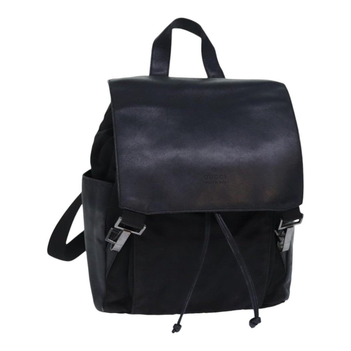 Gucci Black Synthetic Backpack Bag ()