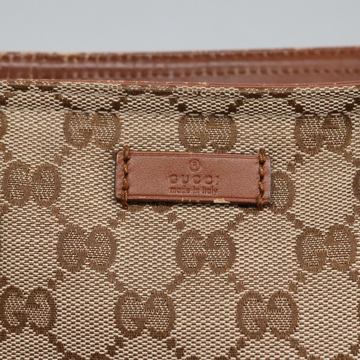 Gucci Beige Canvas Tote Bag ()