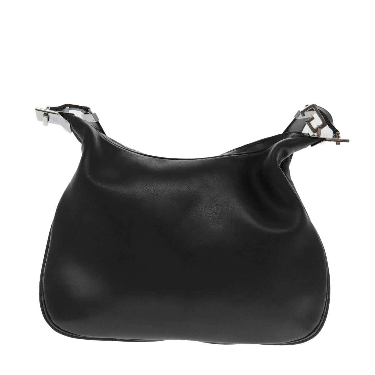 Gucci Hobo Black Leather Shoulder Bag ()