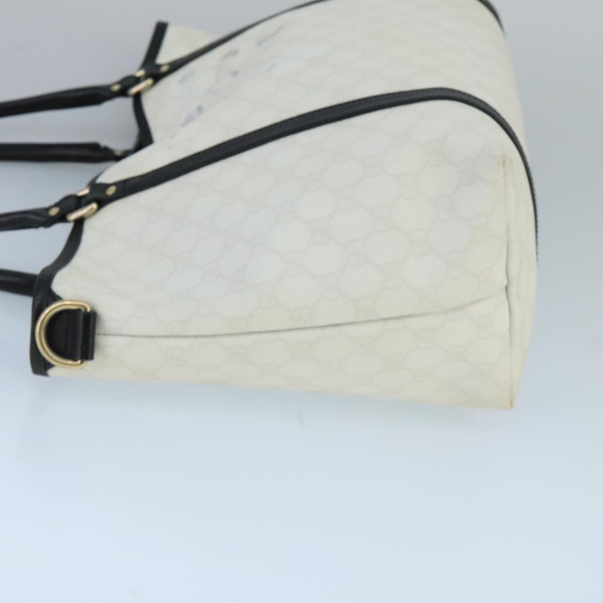 Gucci White Canvas Tote Bag ()