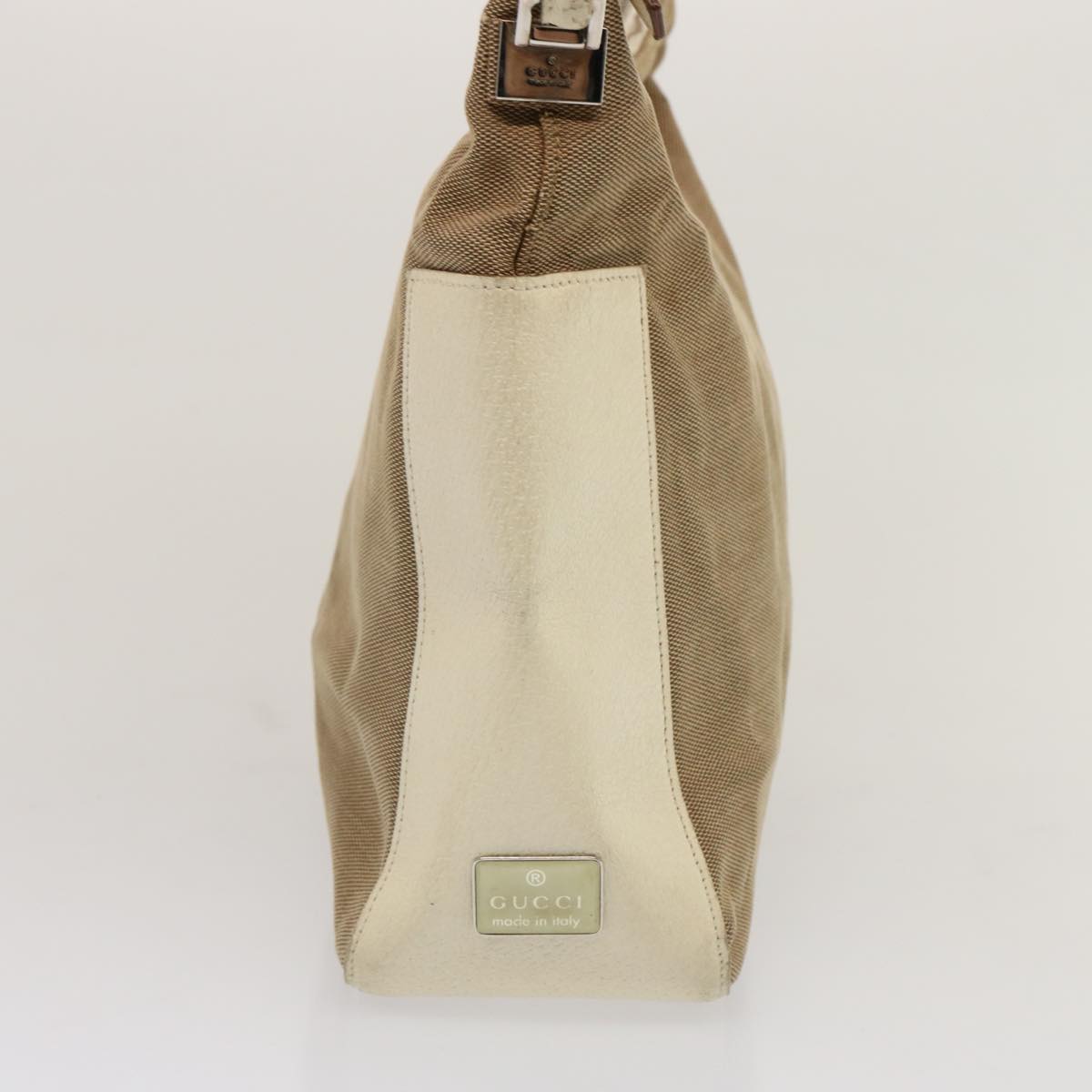 Gucci Beige Canvas Shoulder Bag ()