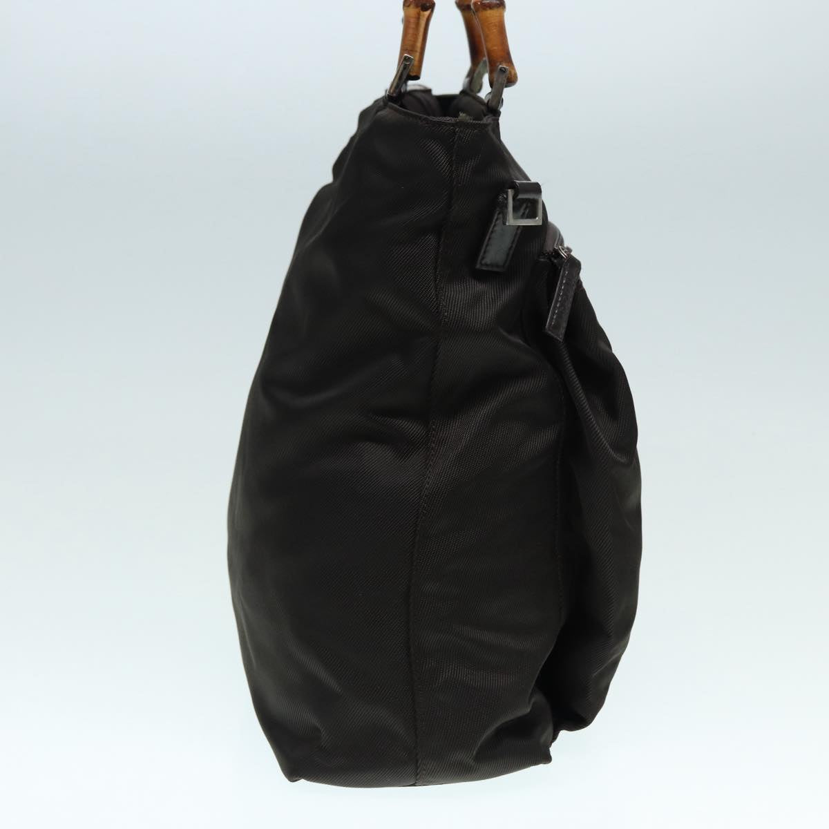 Gucci Bamboo Khaki Synthetic Tote Bag ()