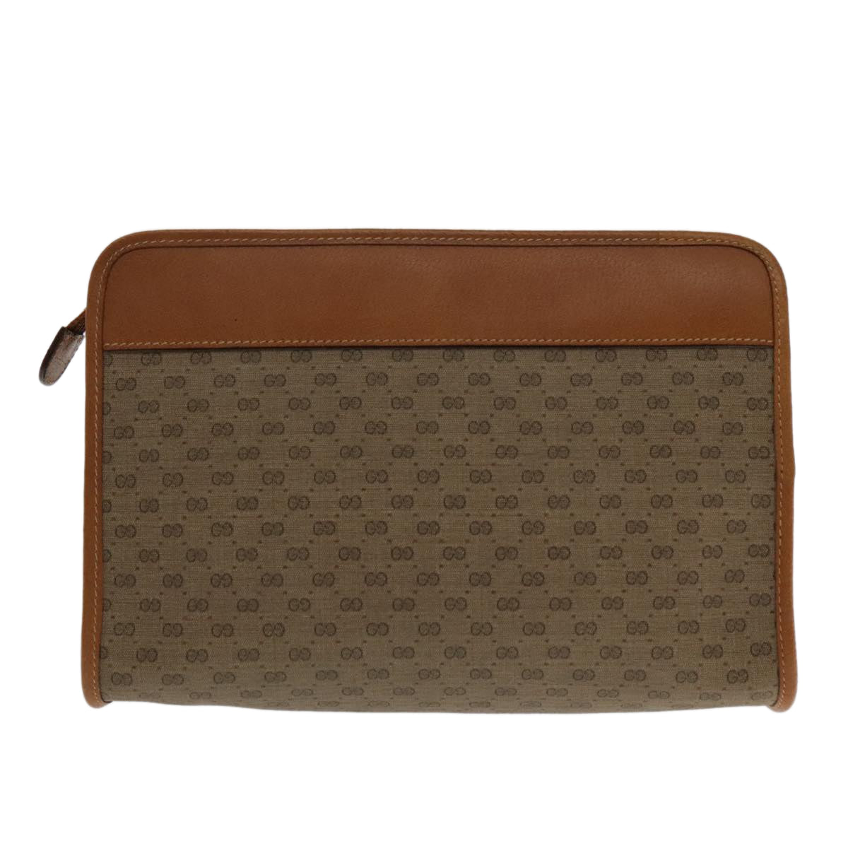 Gucci Beige Canvas Clutch Bag ()