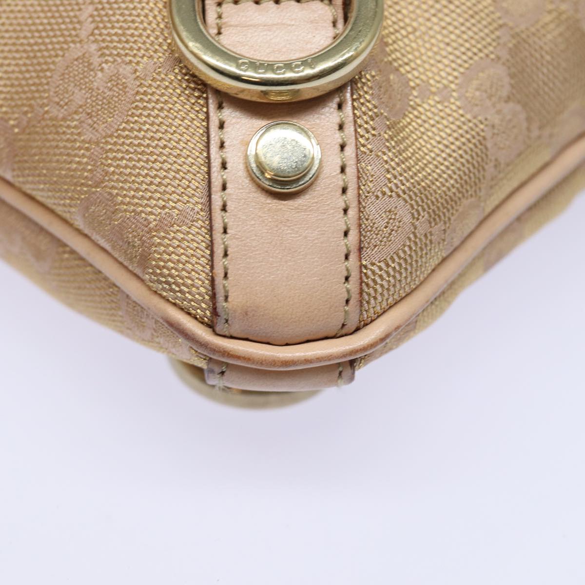 Gucci Gg Canvas Pink Canvas Shoulder Bag ()