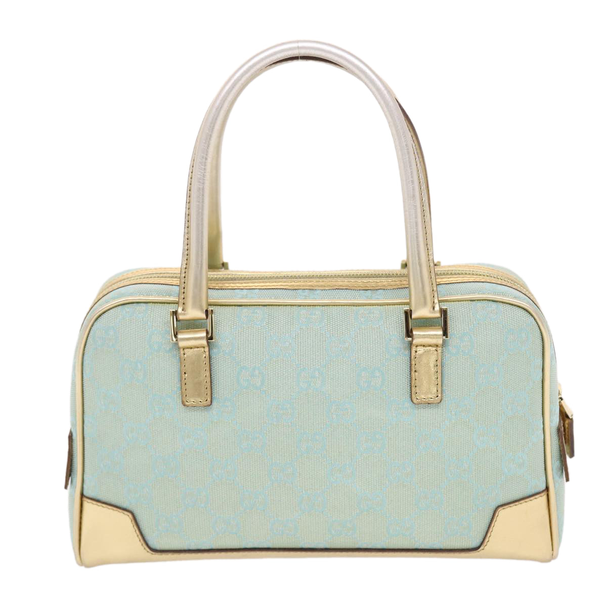 Gucci -- Blue Canvas Handbag ()