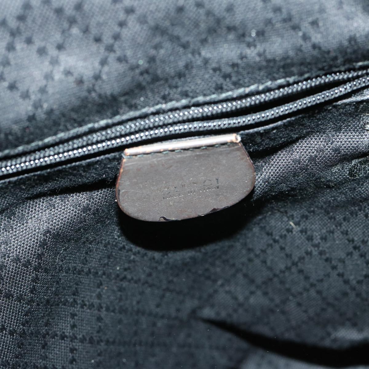 Gucci Bamboo Khaki Synthetic Handbag ()