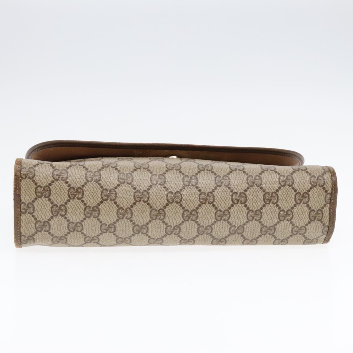 Gucci Beige Canvas Clutch Bag ()