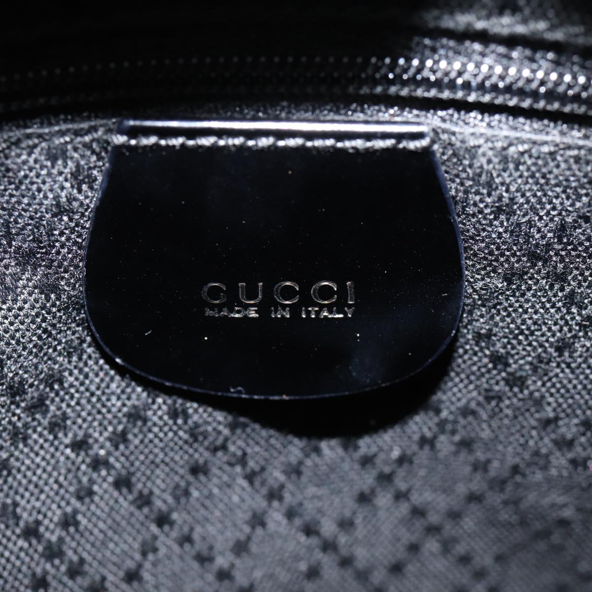 Gucci Bamboo Black Synthetic Handbag ()