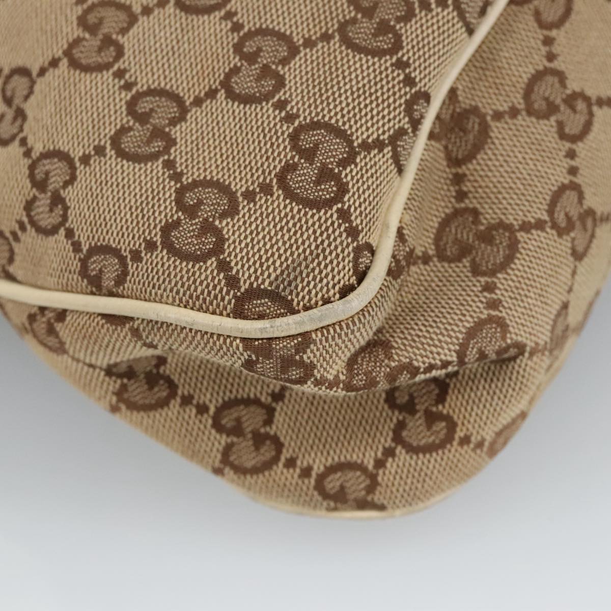Gucci Beige Canvas Tote Bag ()