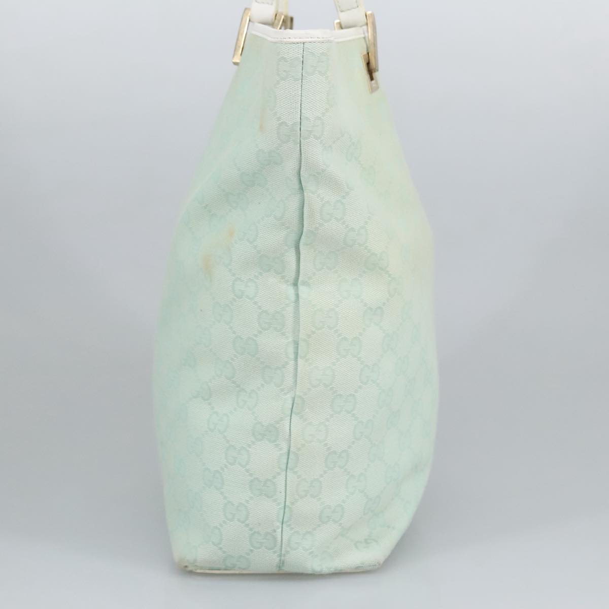 Gucci Blue Canvas Tote Bag ()
