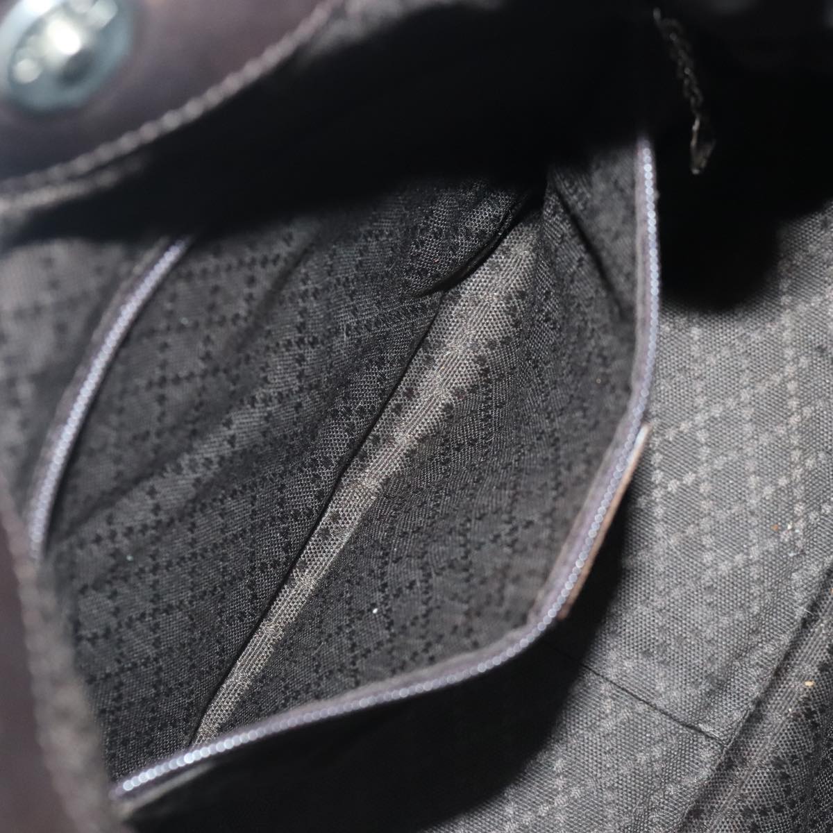 Gucci Bamboo Brown Synthetic Handbag ()