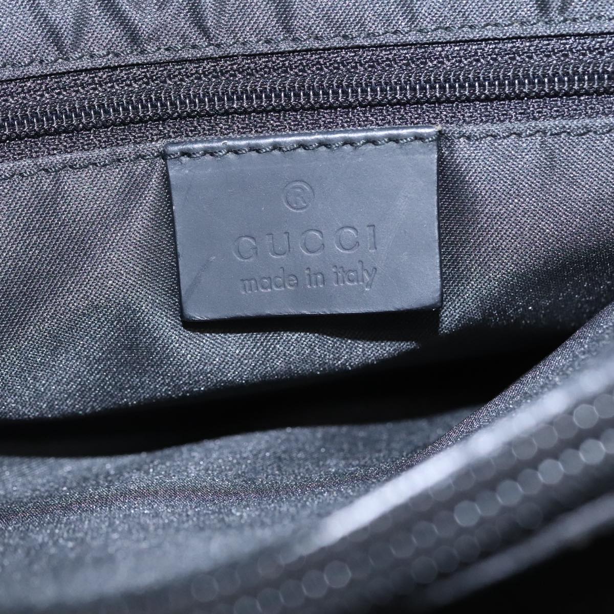 Gucci Bamboo Black Canvas Tote Bag ()