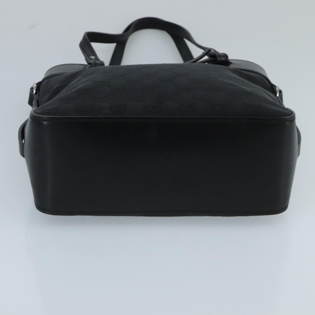 Gucci Black Canvas Tote Bag ()