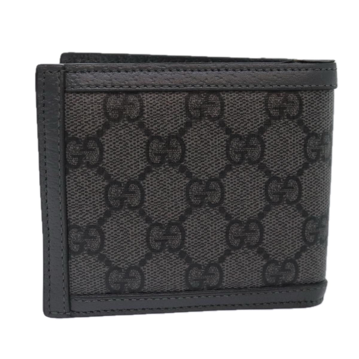 Gucci Ophidia Grey Canvas Wallet  ()