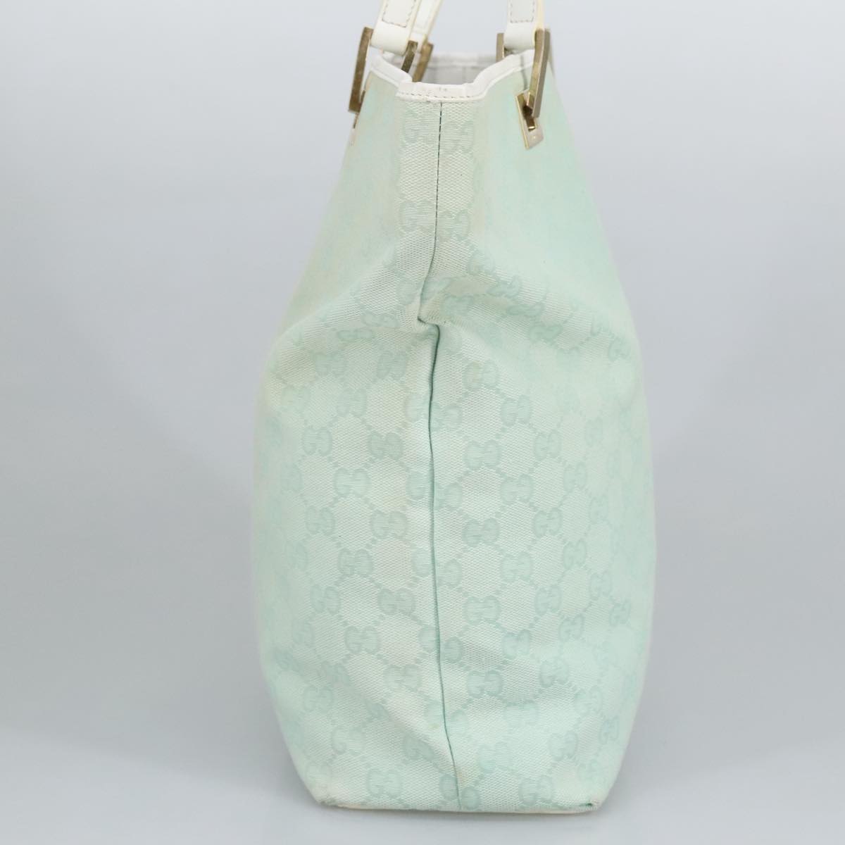 Gucci Blue Canvas Tote Bag ()