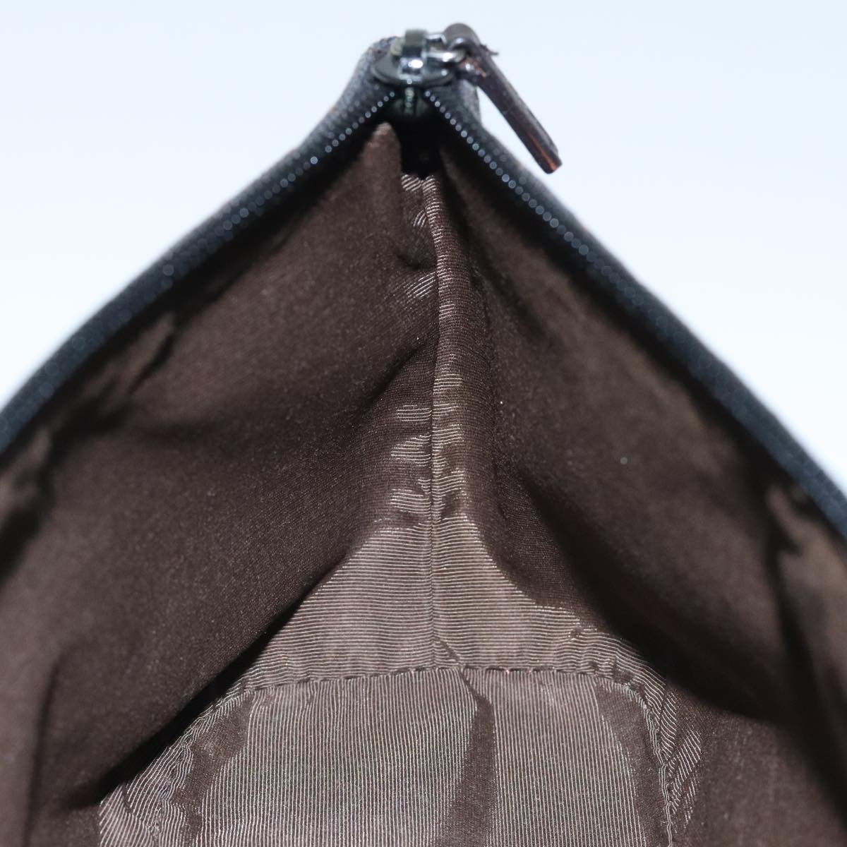 Gucci Baguette Black Canvas Clutch Bag ()