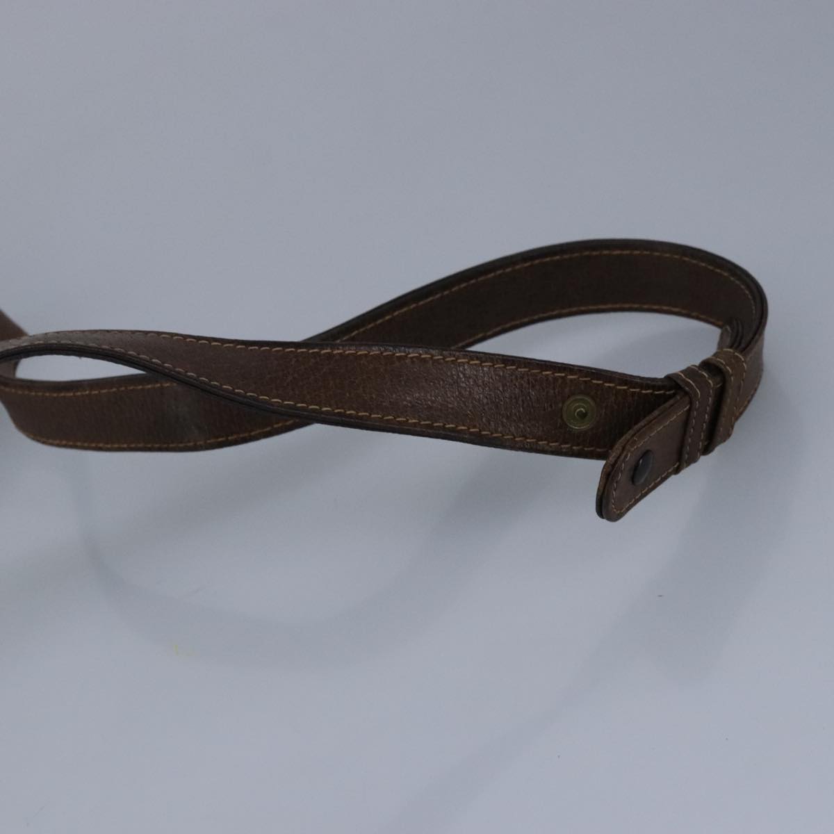 Gucci Horsebit Beige Canvas Shoulder Bag ()