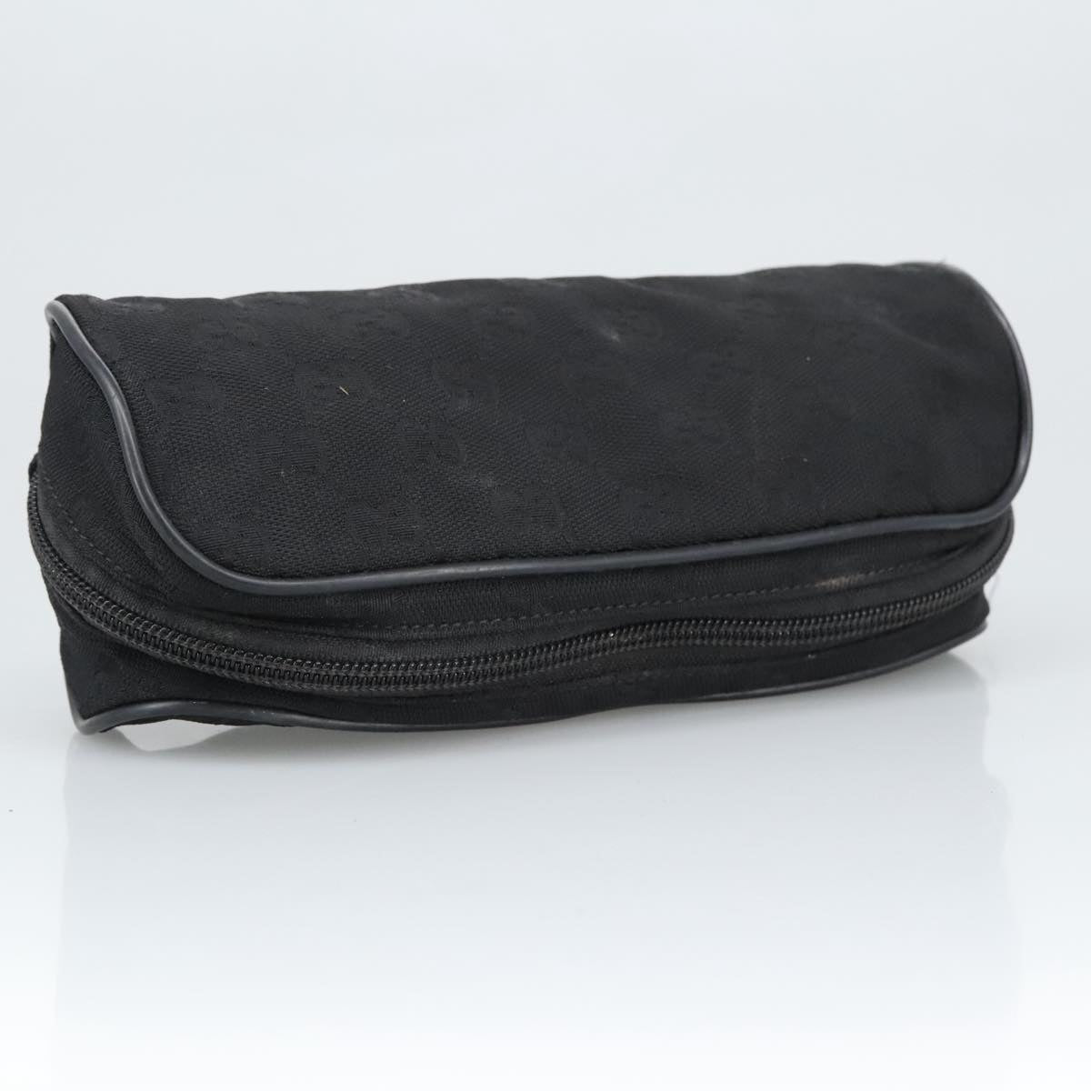 Gucci Black Canvas Clutch Bag ()