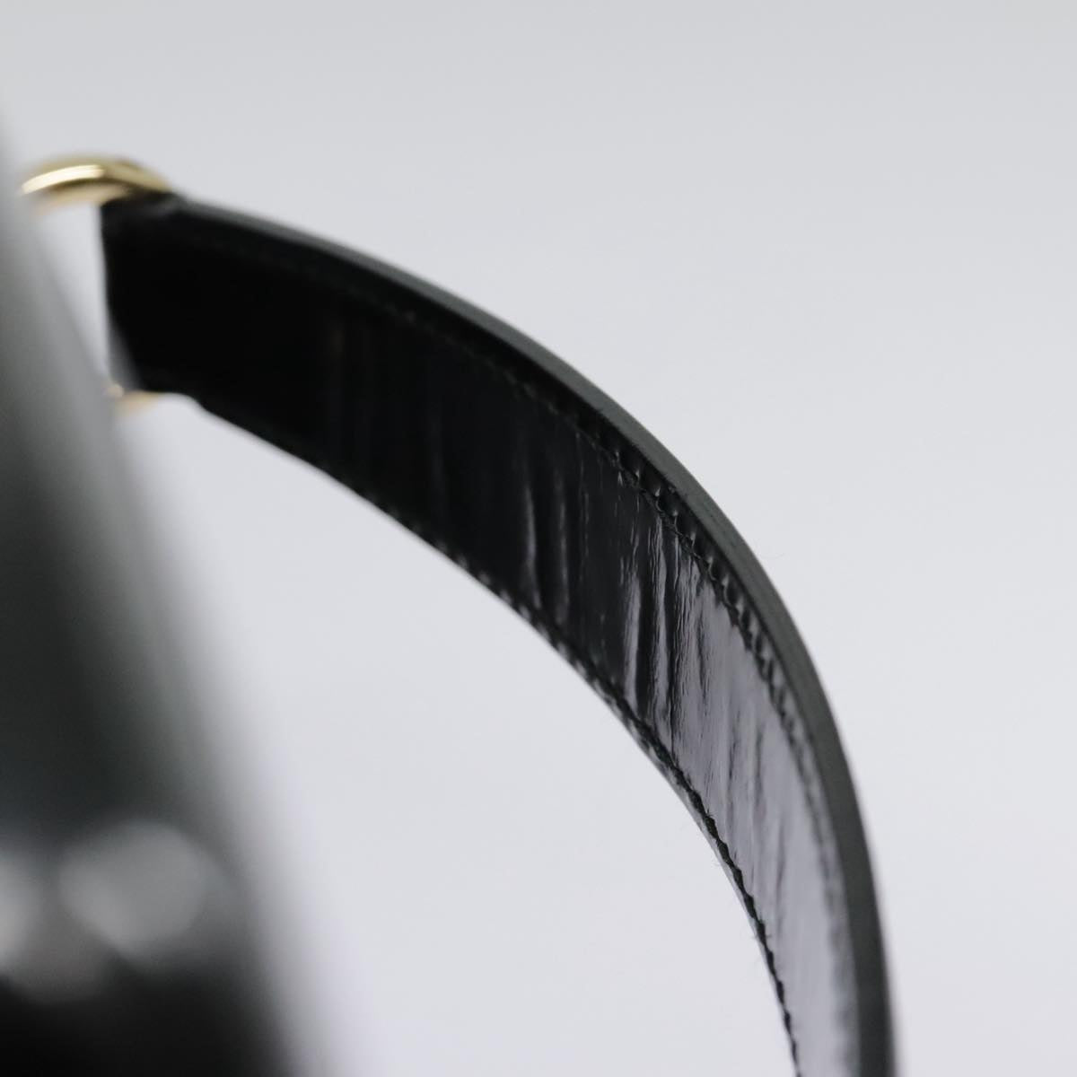 Gucci Bamboo Black Patent Leather Clutch Bag ()