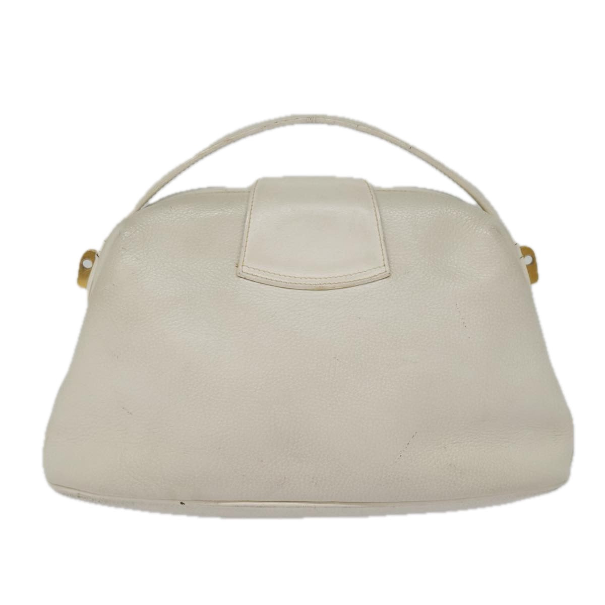 Gucci White Leather Shoulder Bag ()