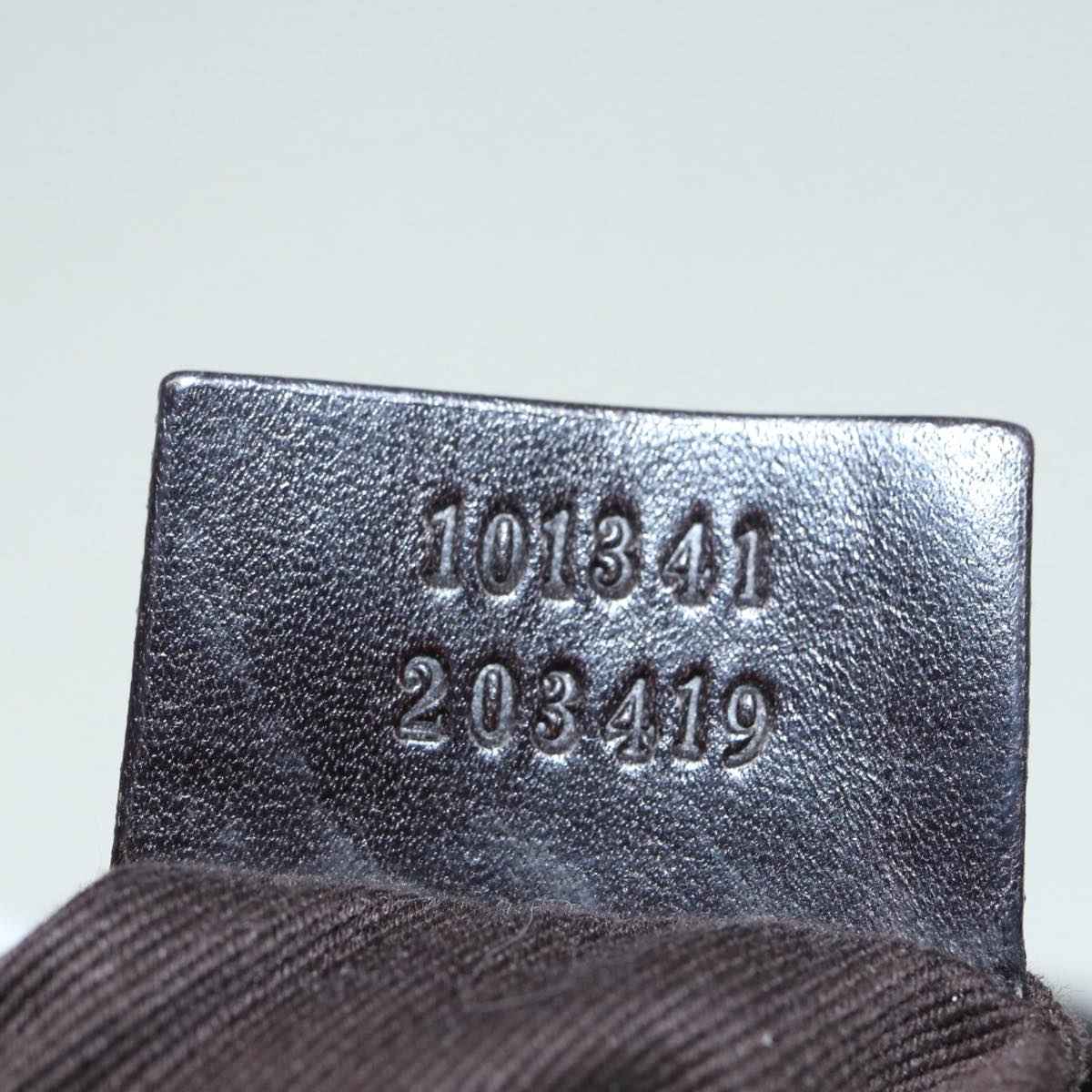 Gucci Gg Canvas Black Canvas Shoulder Bag ()