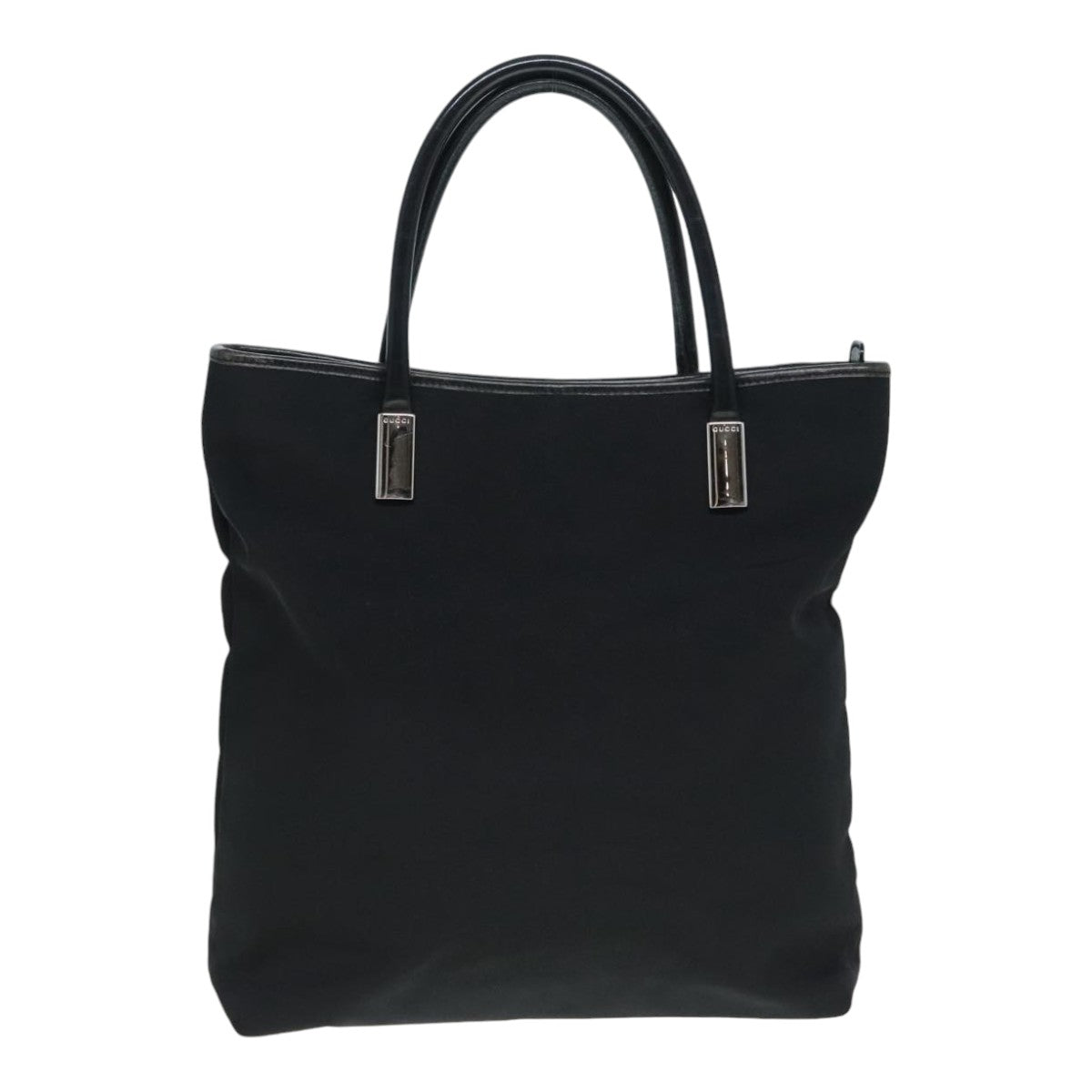Gucci Black Canvas Tote Bag ()