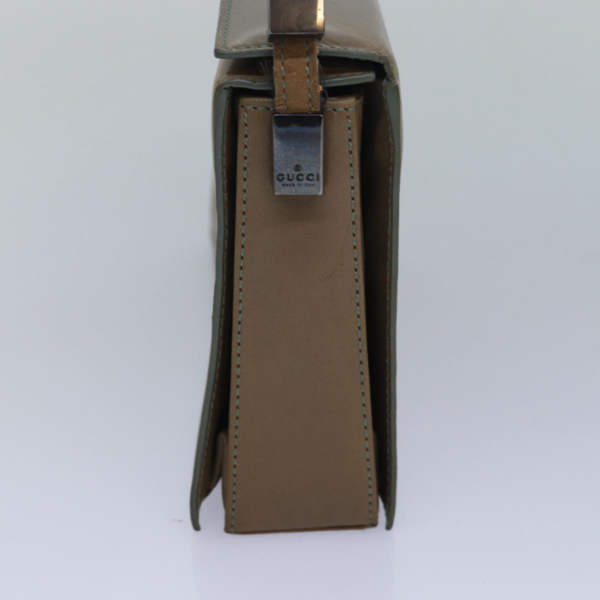 Gucci Brown Leather Handbag ()