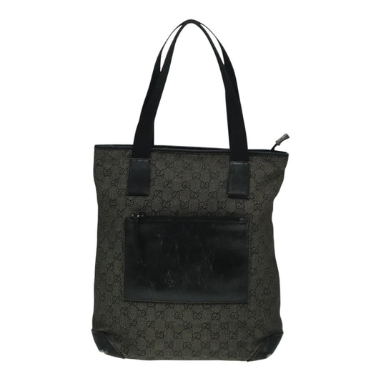 Gucci Black Canvas Shoulder Bag ()