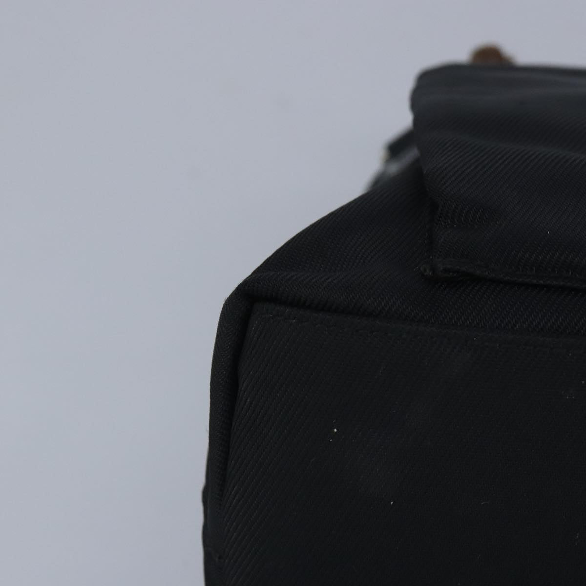 Gucci Bamboo Black Synthetic Handbag ()