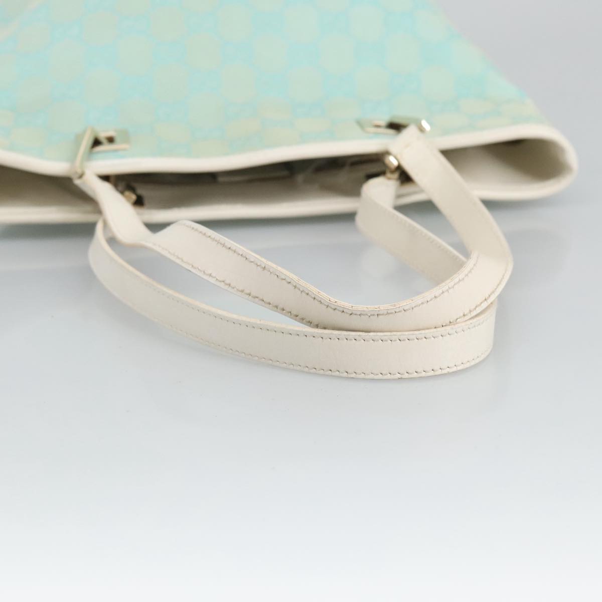 Gucci Blue Canvas Tote Bag ()