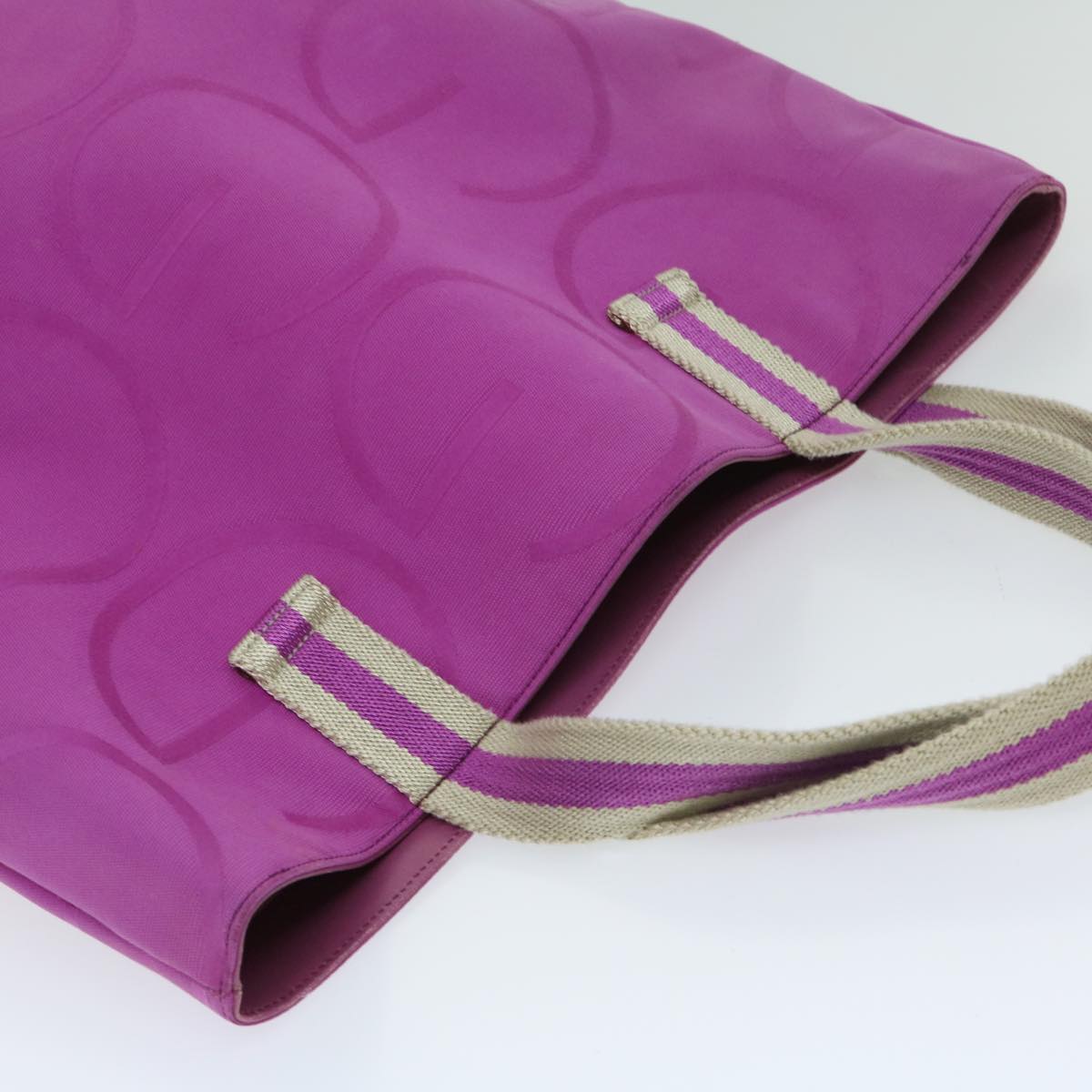 Gucci White Canvas Tote Bag ()