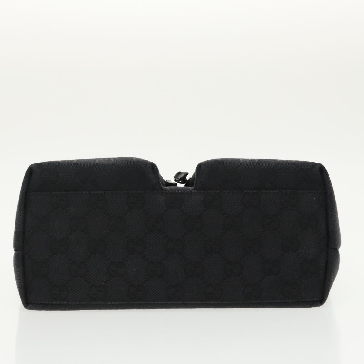 Gucci Black Canvas Handbag ()
