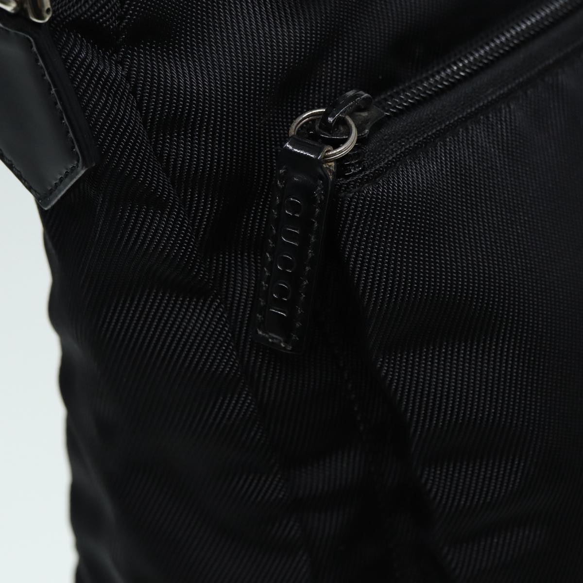 Gucci Bamboo Black Synthetic Handbag ()