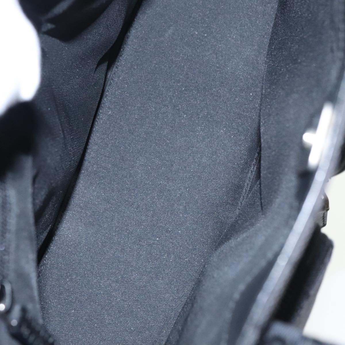 Gucci Black Canvas Handbag ()