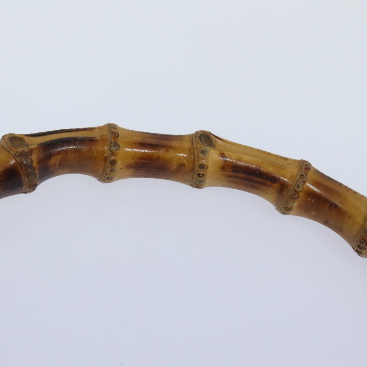 Gucci Bamboo Black Leather Handbag ()