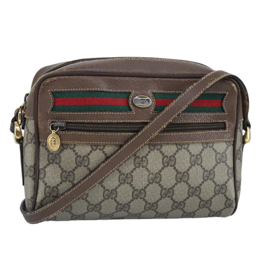 Gucci Beige Canvas Shoulder Bag ()