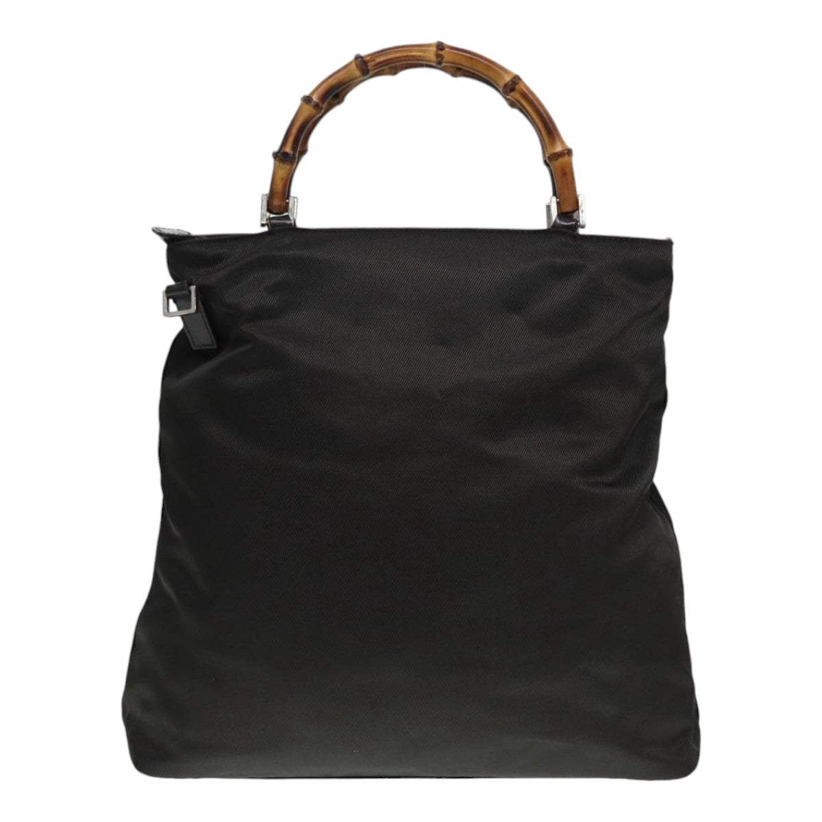 Gucci Bamboo Khaki Synthetic Tote Bag ()