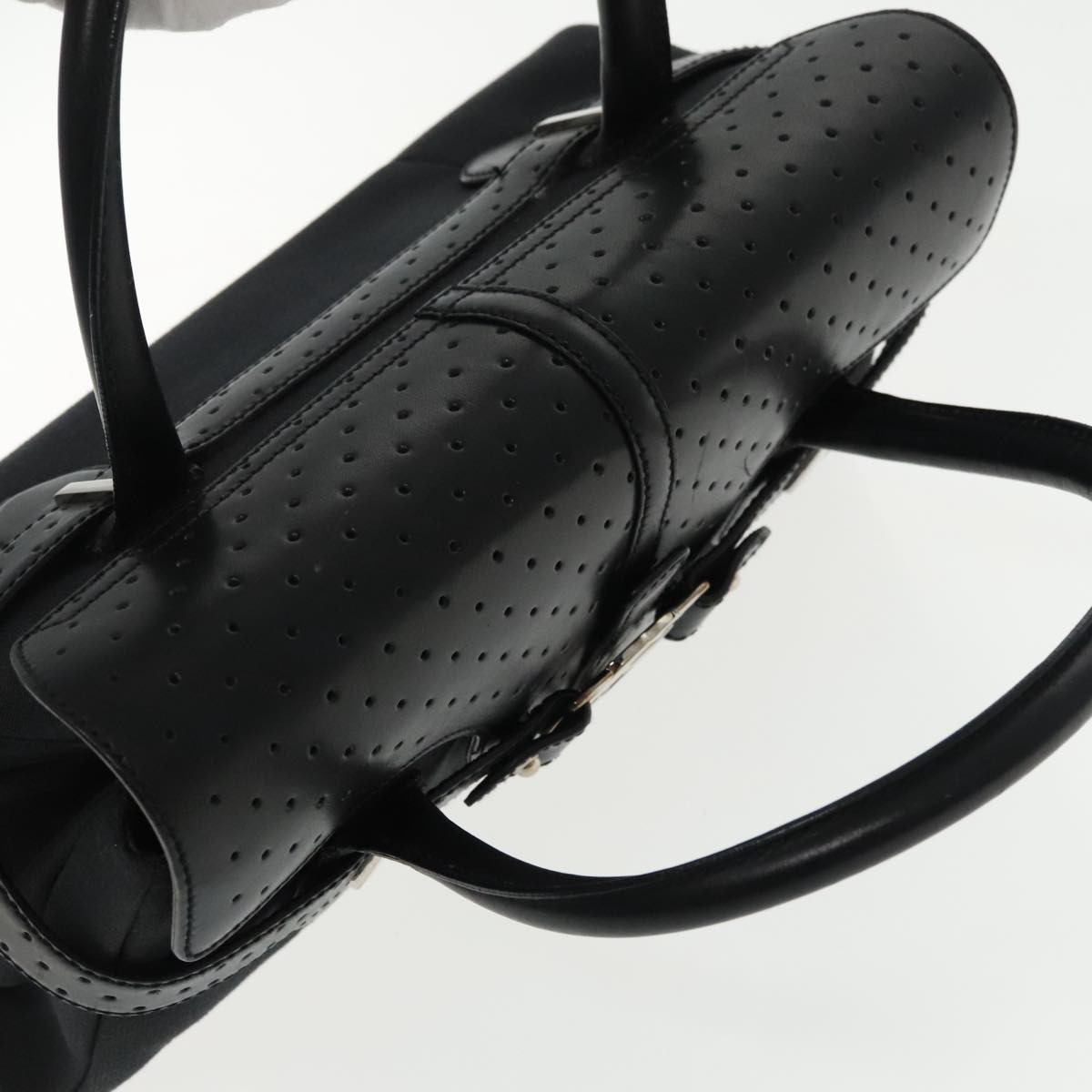 Gucci Interlocking Black Leather Handbag ()