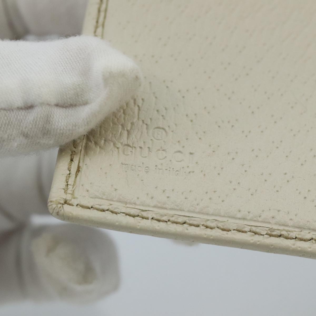 Gucci Couverture Agenda Beige Canvas Wallet  ()