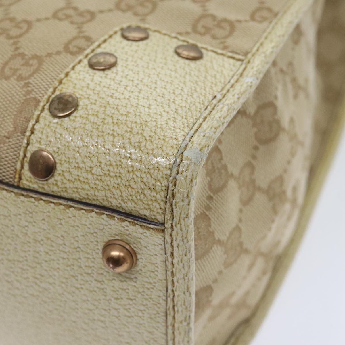 Gucci Beige Canvas Tote Bag ()