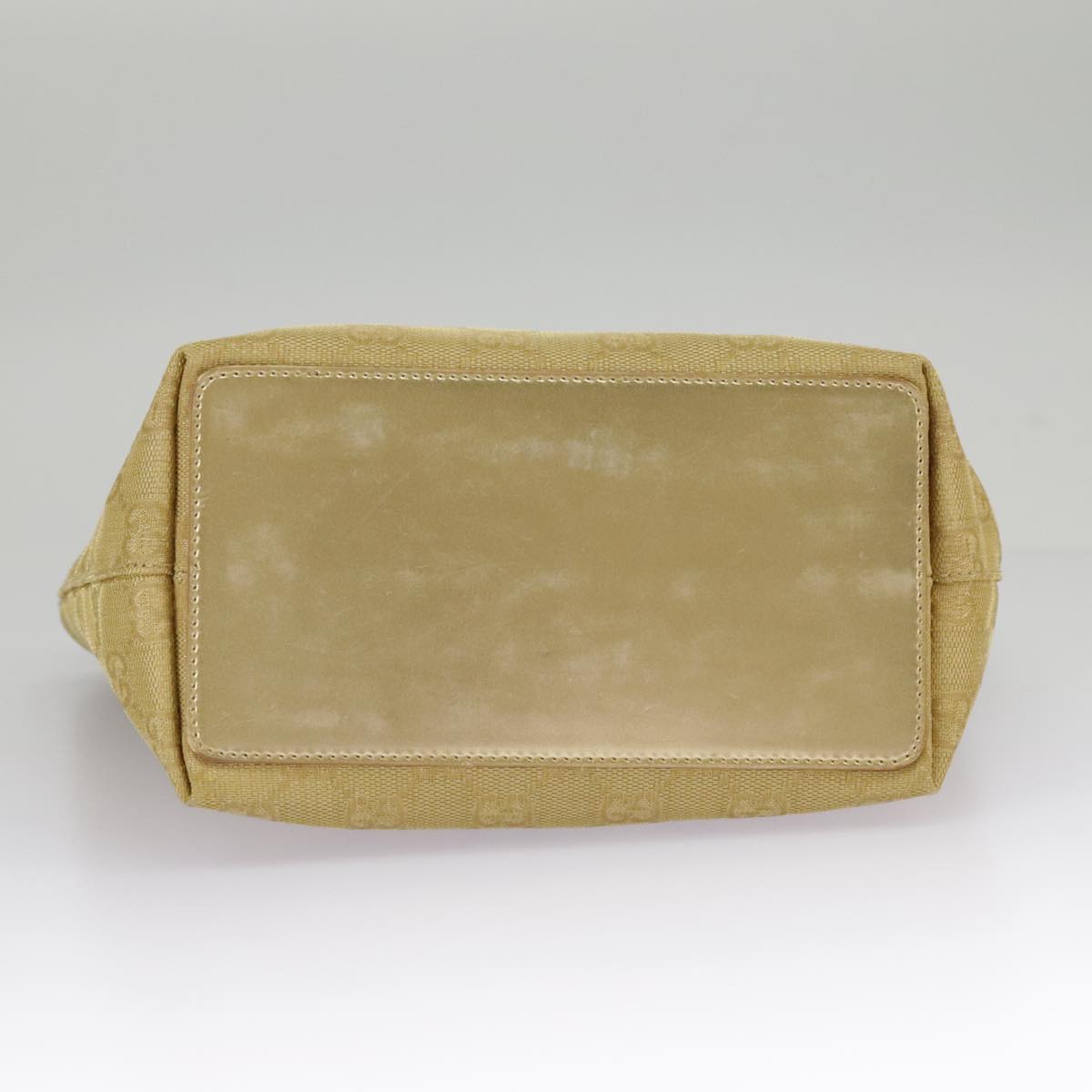 Gucci Gold Canvas Tote Bag ()