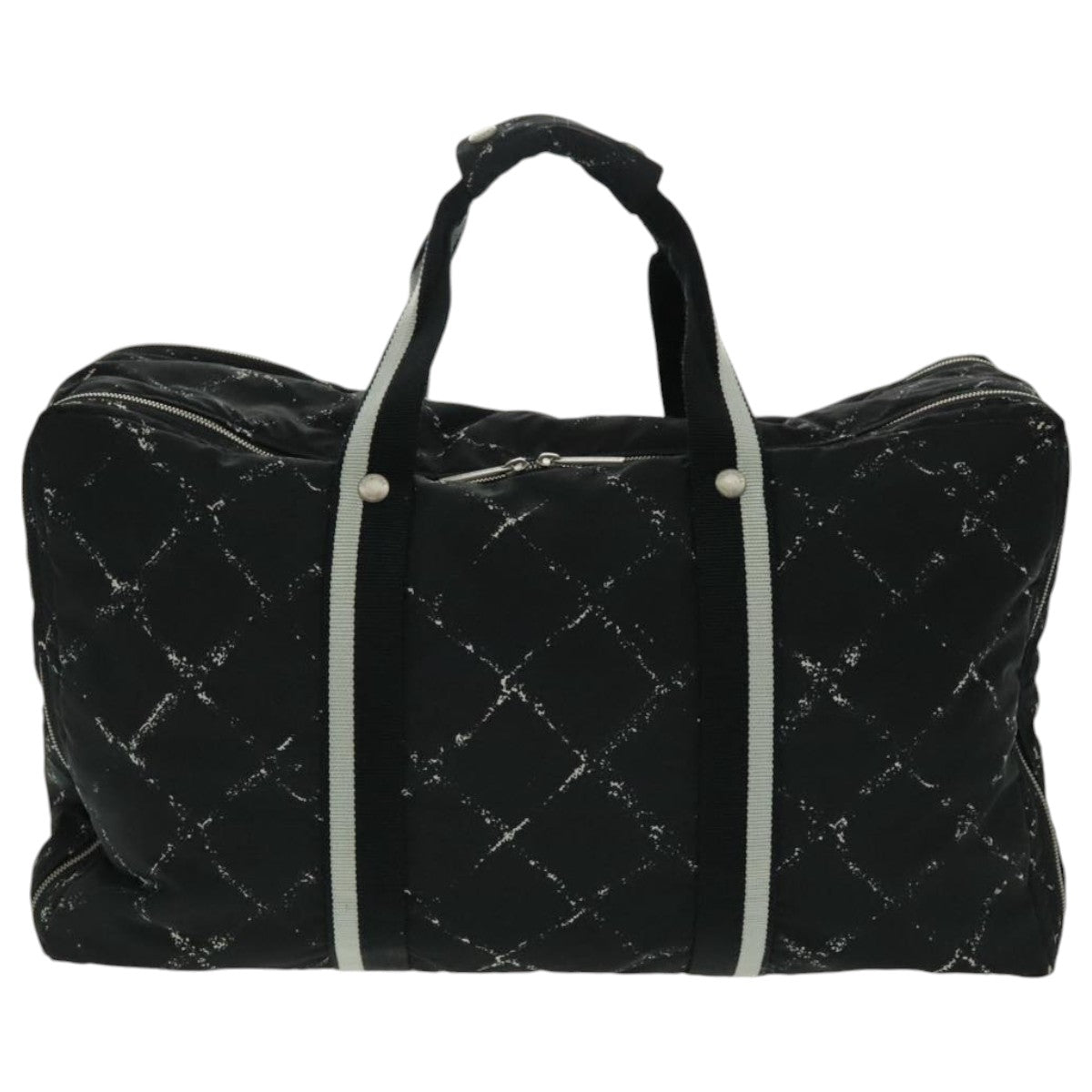 Chanel Black Synthetic Travel Bag ()