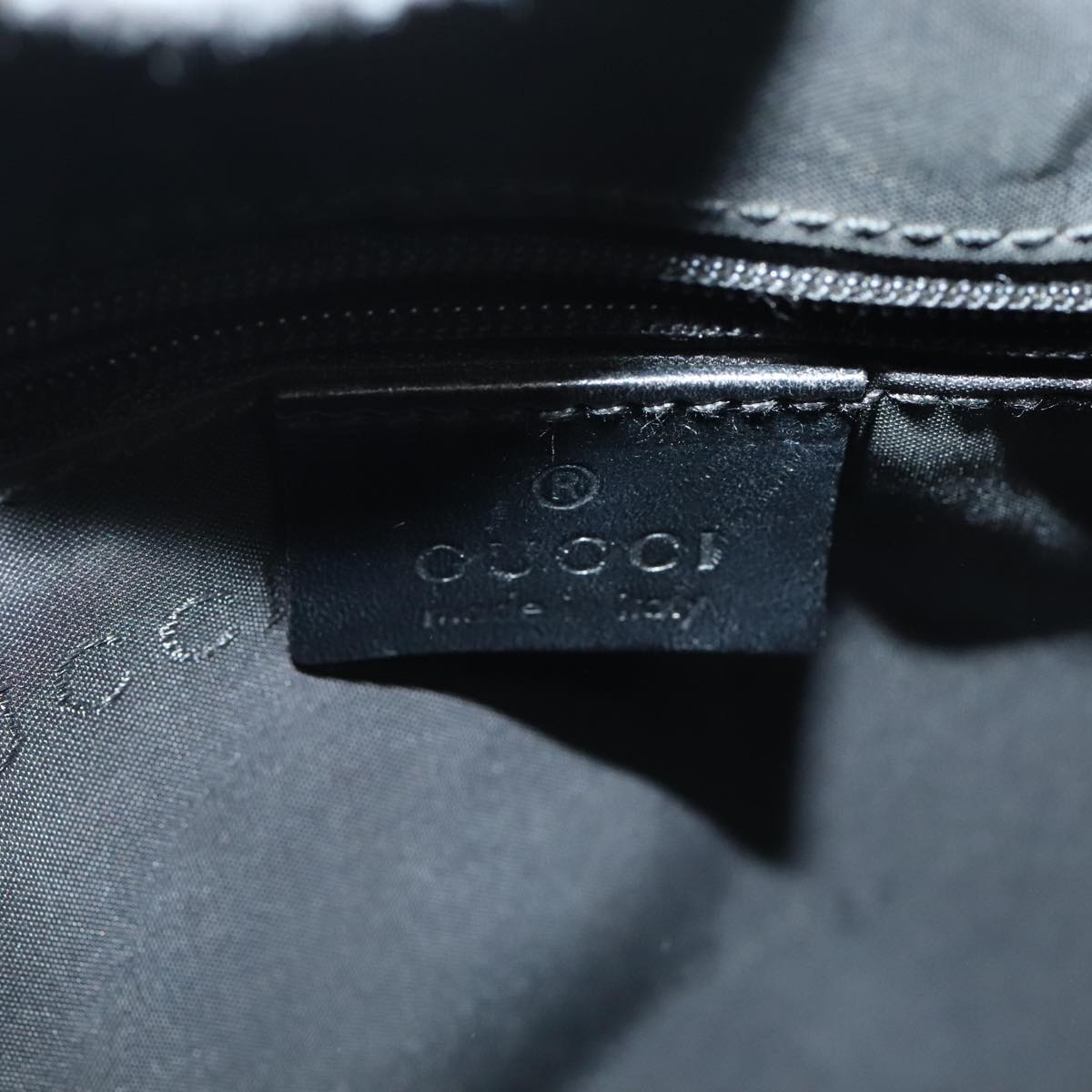 Gucci Bamboo Black Synthetic Handbag ()