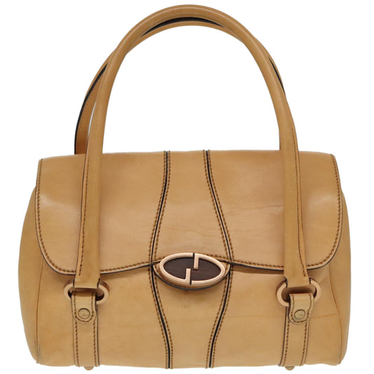 Gucci Beige Leather Handbag ()