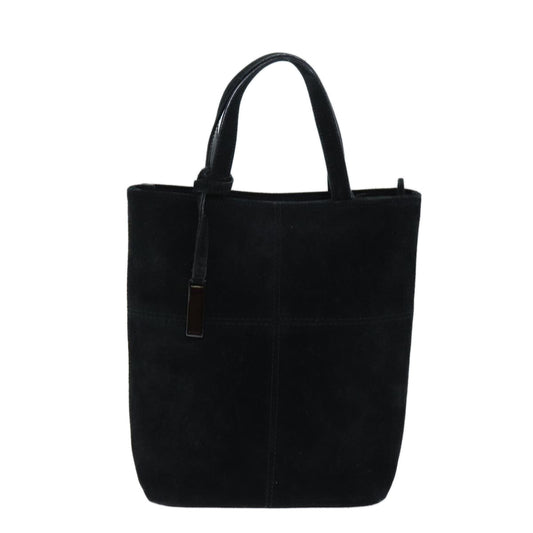 Gucci Sylvie Black Suede Handbag ()