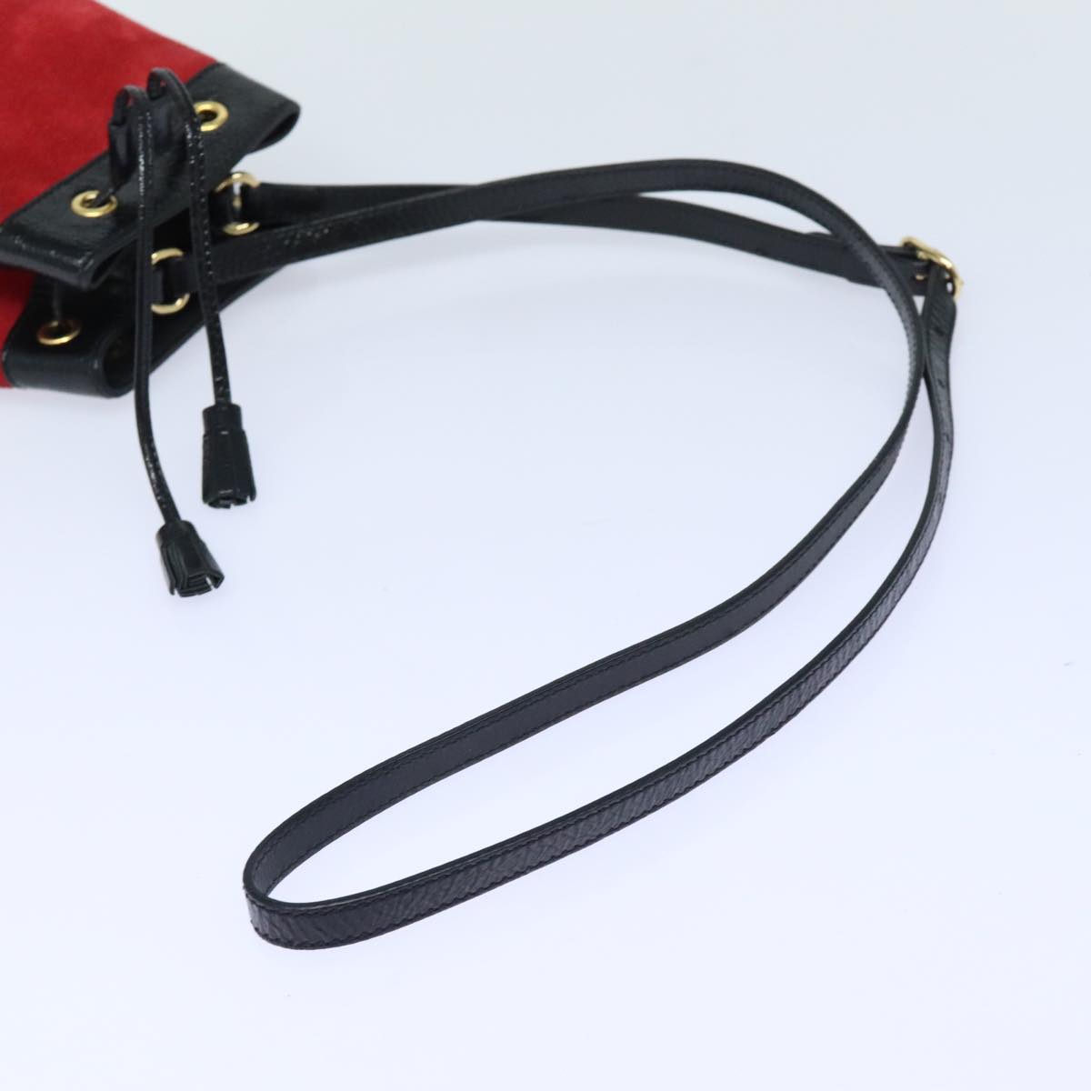 Gucci Ophidia Red Suede Shoulder Bag ()