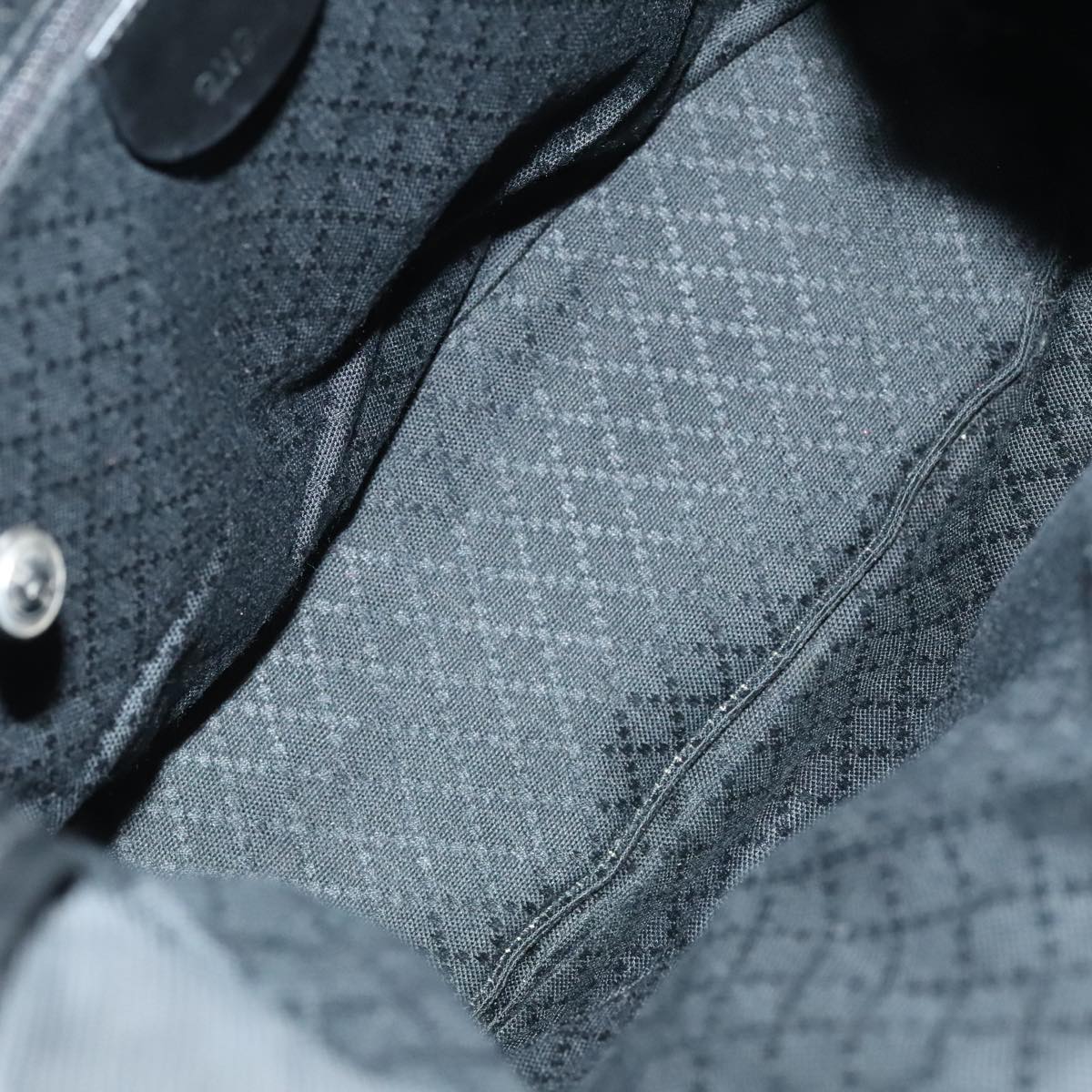 Gucci Bamboo Black Synthetic Handbag ()