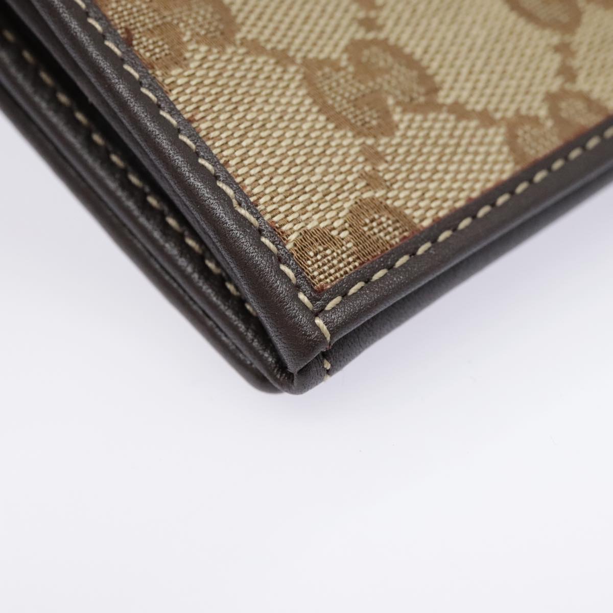 Gucci Gg Marmont Beige Canvas Wallet  ()